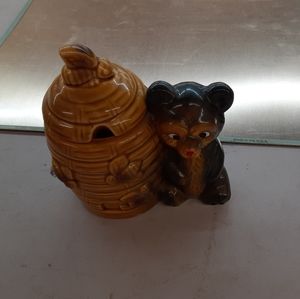 A ceramic honeypot